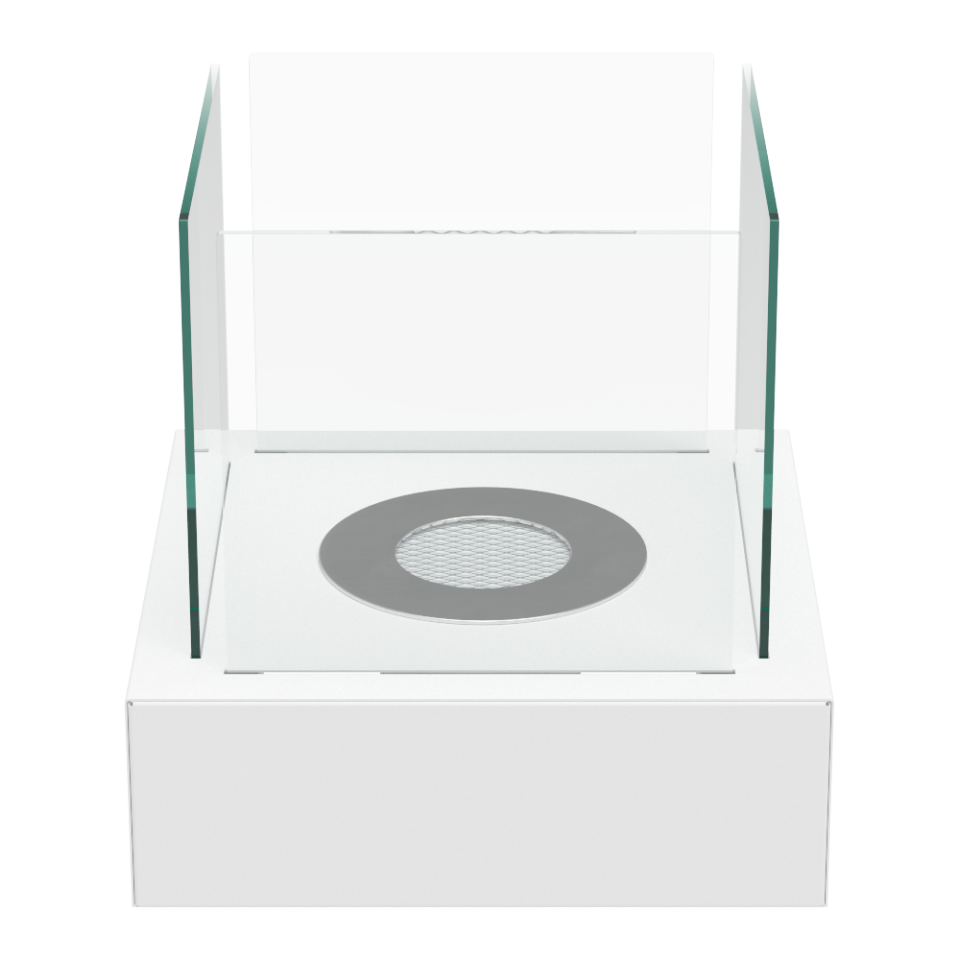 Kratki Biokamin / Tischkamin Tango 3 | weiß | TANGO3/BIALY/TUV