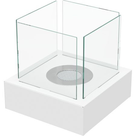 Kratki Biokamin / Tischkamin Tango 3 | weiß | TANGO3/BIALY/TUV