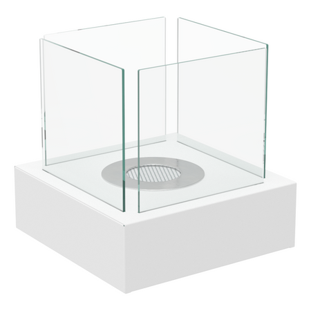 Kratki Biokamin / Tischkamin Tango 3 | weiß | TANGO3/BIALY/TUV