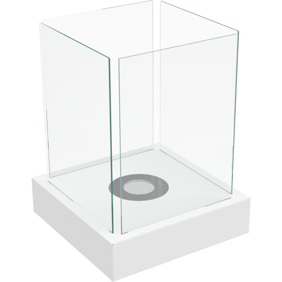 Kratki Biokamin / Tischkamin Tango 4 | weiß | TANGO4/BIALY/TUV ➔ Klimaworld.com