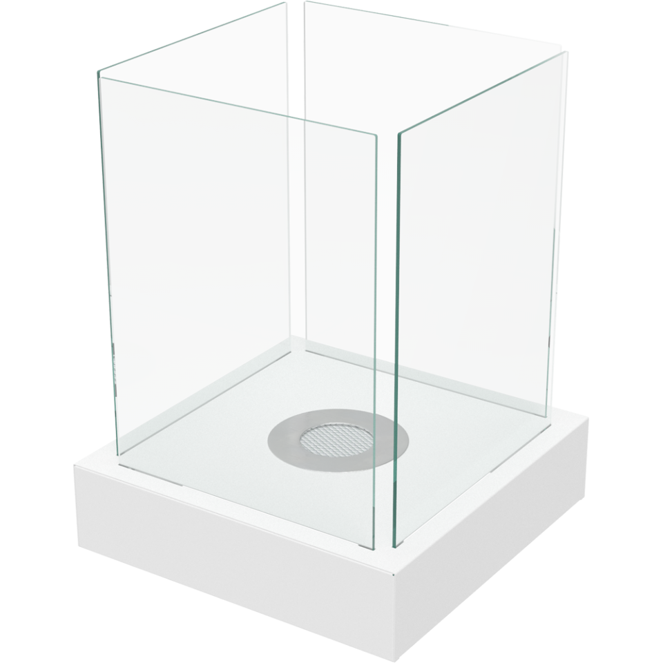 Kratki Biokamin / Tischkamin Tango 4 | weiß | TANGO4/BIALY/TUV