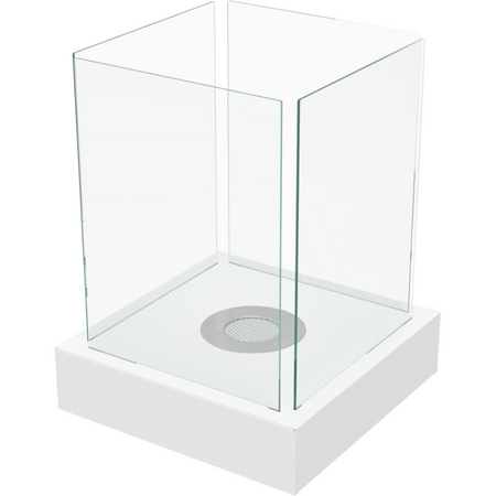 Kratki Biokamin / Tischkamin Tango 4 | weiß | TANGO4/BIALY/TUV