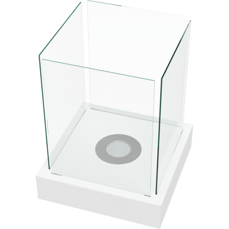 Kratki Biokamin / Tischkamin Tango 4 | weiß | TANGO4/BIALY/TUV