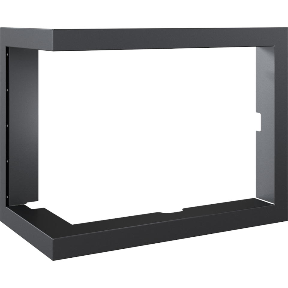 Kratki Stahlrahmen Lucy 12 Kamineinsatz | Eckkamin links ➔ www.klimaworld.com