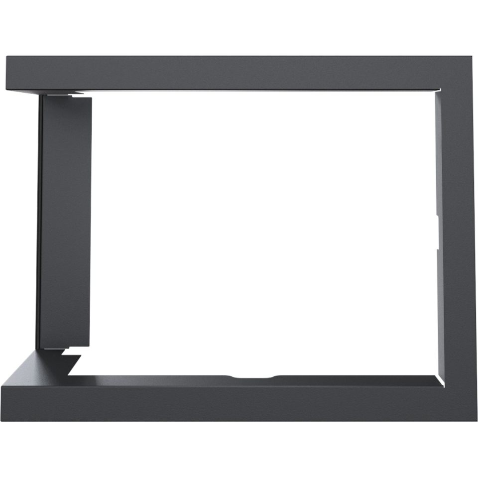 Kratki Stahlrahmen Lucy 12 Kamineinsatz | Eckkamin links