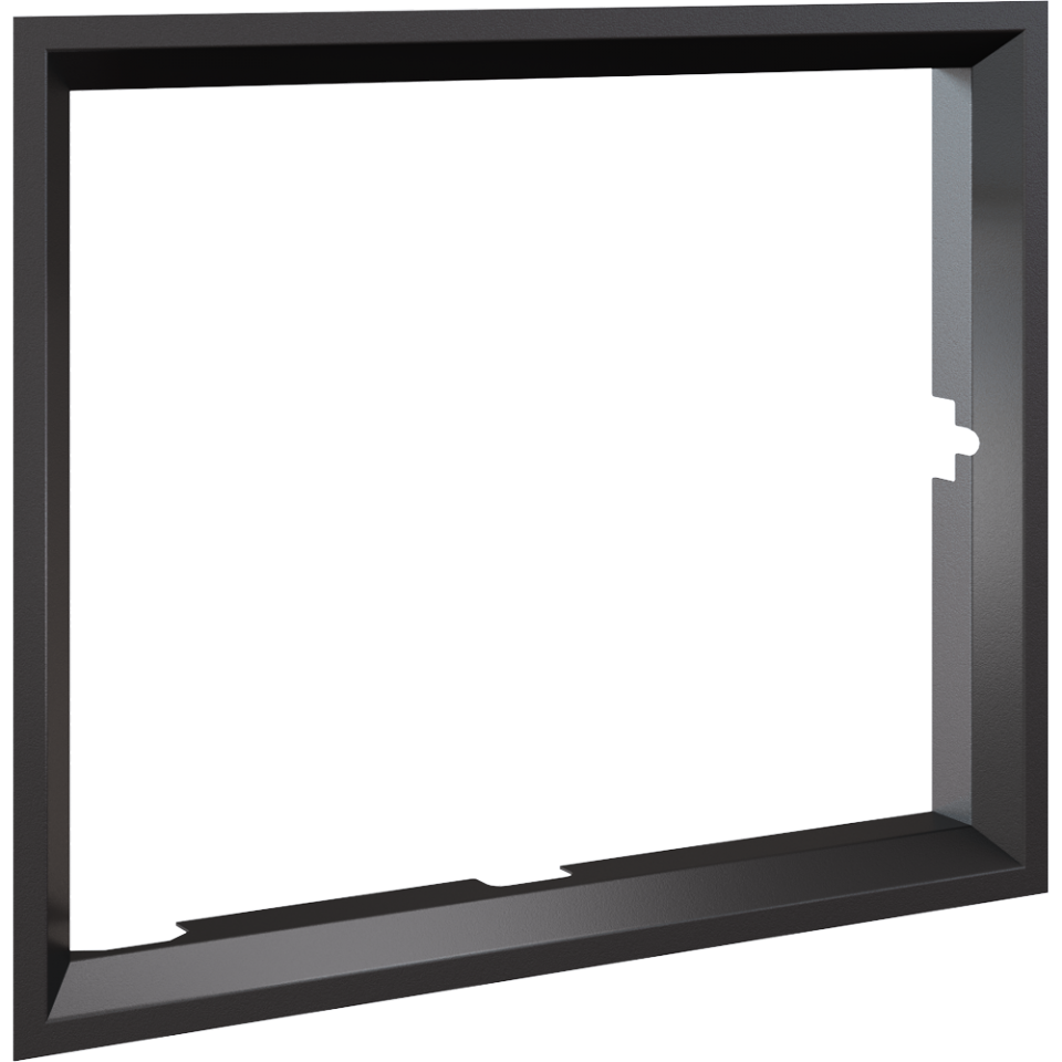 Kratki Stahlrahmen für Lucy 12 Kamineinsatz | BLENDA/LUCY/12 V2 ➔ www.klimaworld.com