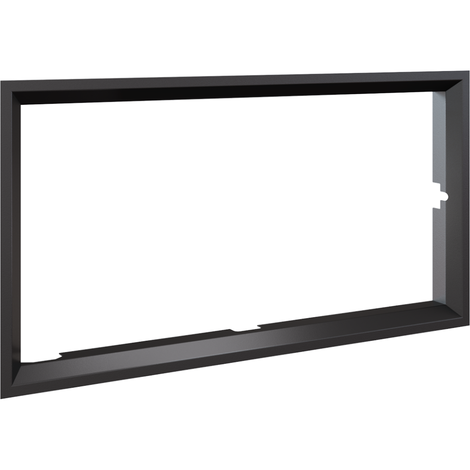 Kratki Stahlrahmen für Lucy 16 Kamineinsatz | BLENDA/LUCY/16 V2 ➔ www.klimaworld.com