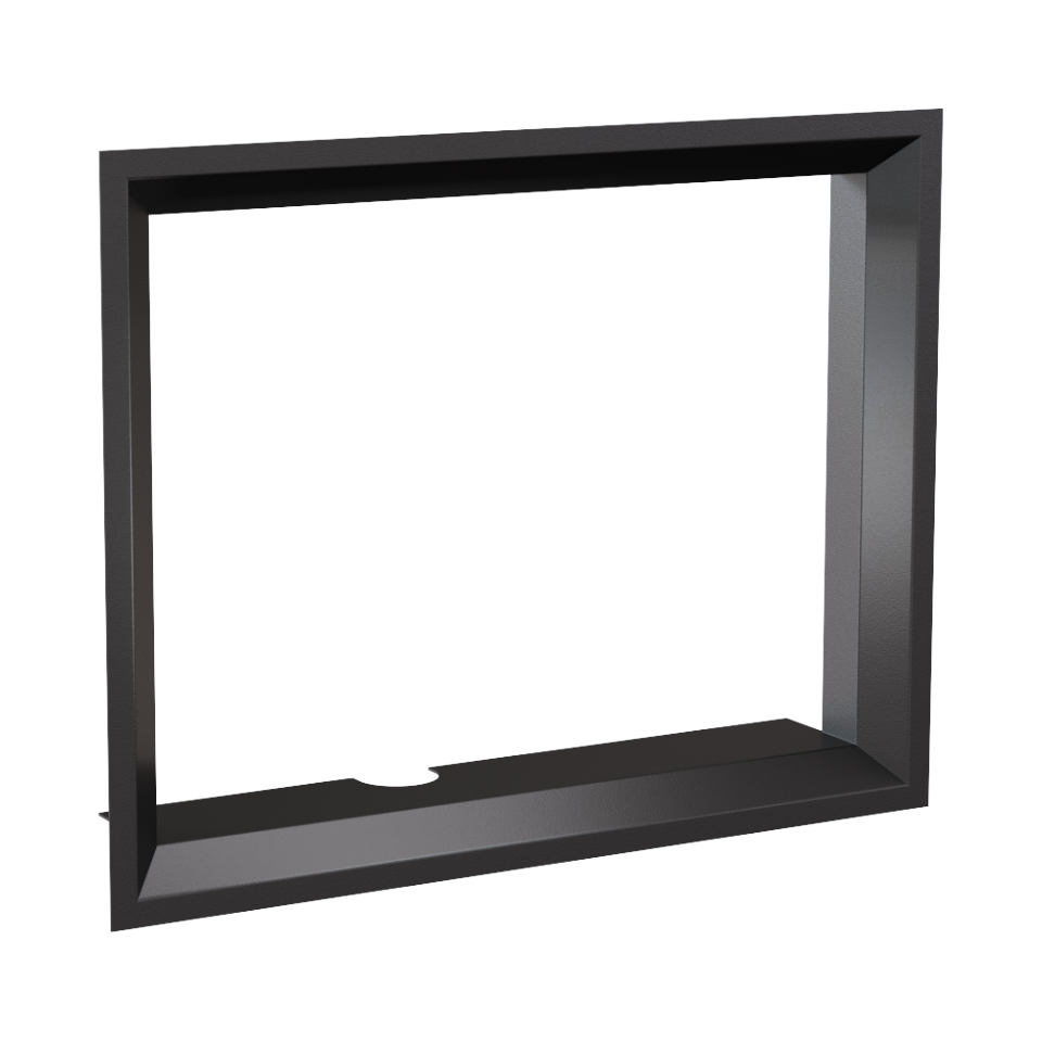 Kratki Stahlrahmen für MBM 10 Guillotine Kamineinsatz | BLENDA/MBM/G ➔ www.klimaworld.com