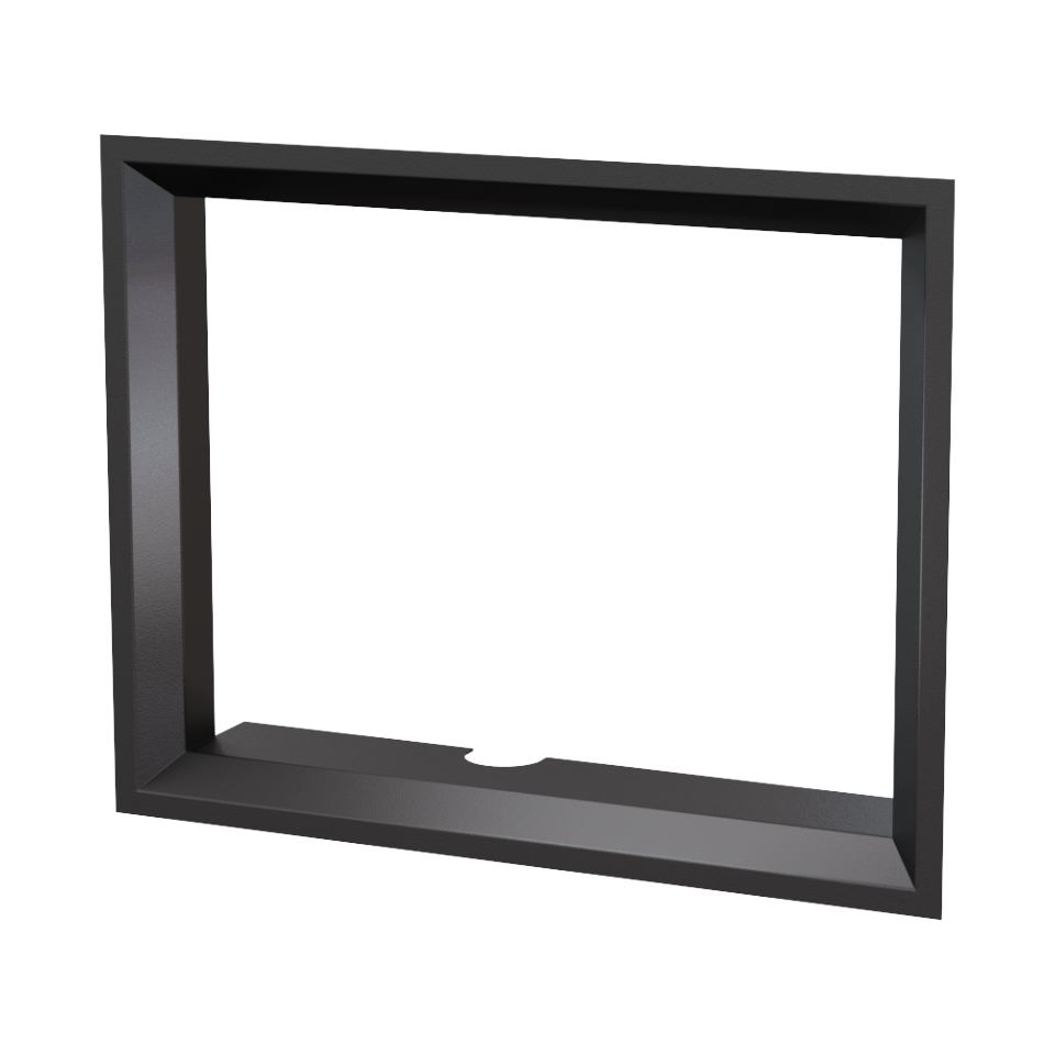 Kratki Stahlrahmen für MBM 10 Guillotine Kamineinsatz | BLENDA/MBM/G