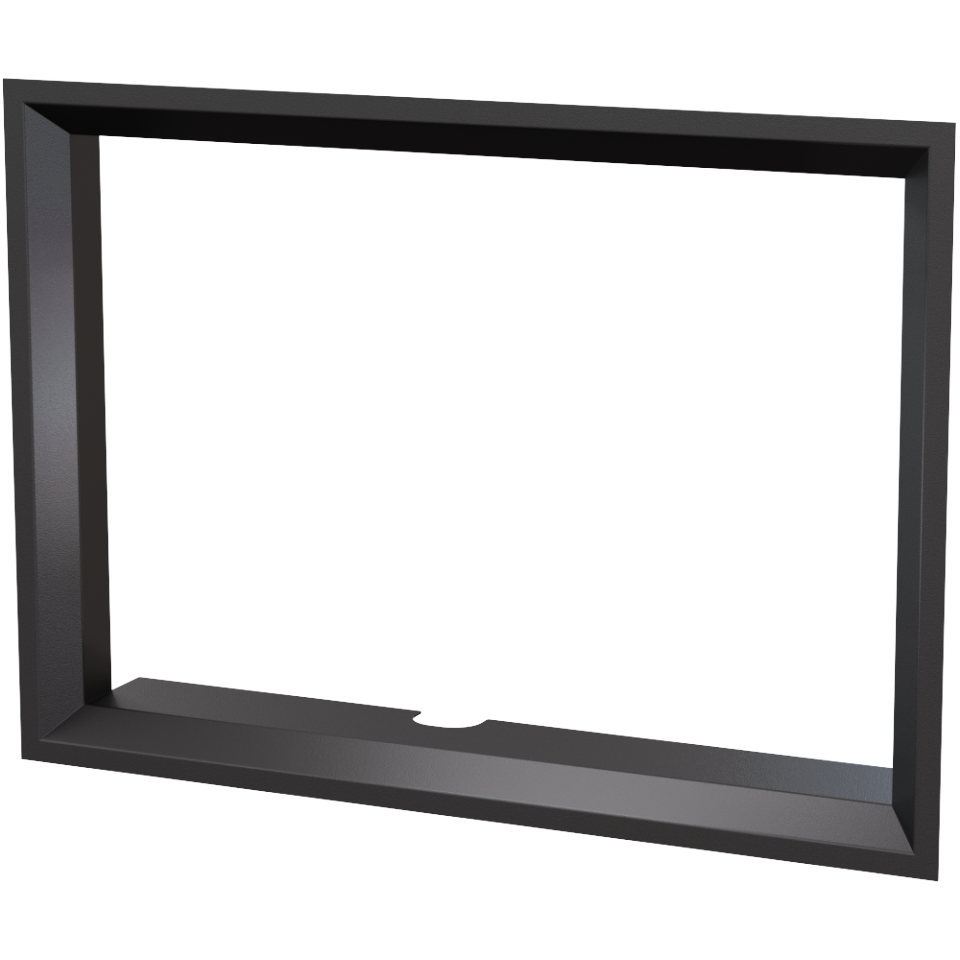 Kratki Stahlrahmen für MBO 15 Guillotine Kamineinsatz | BLENDA/MBO/G