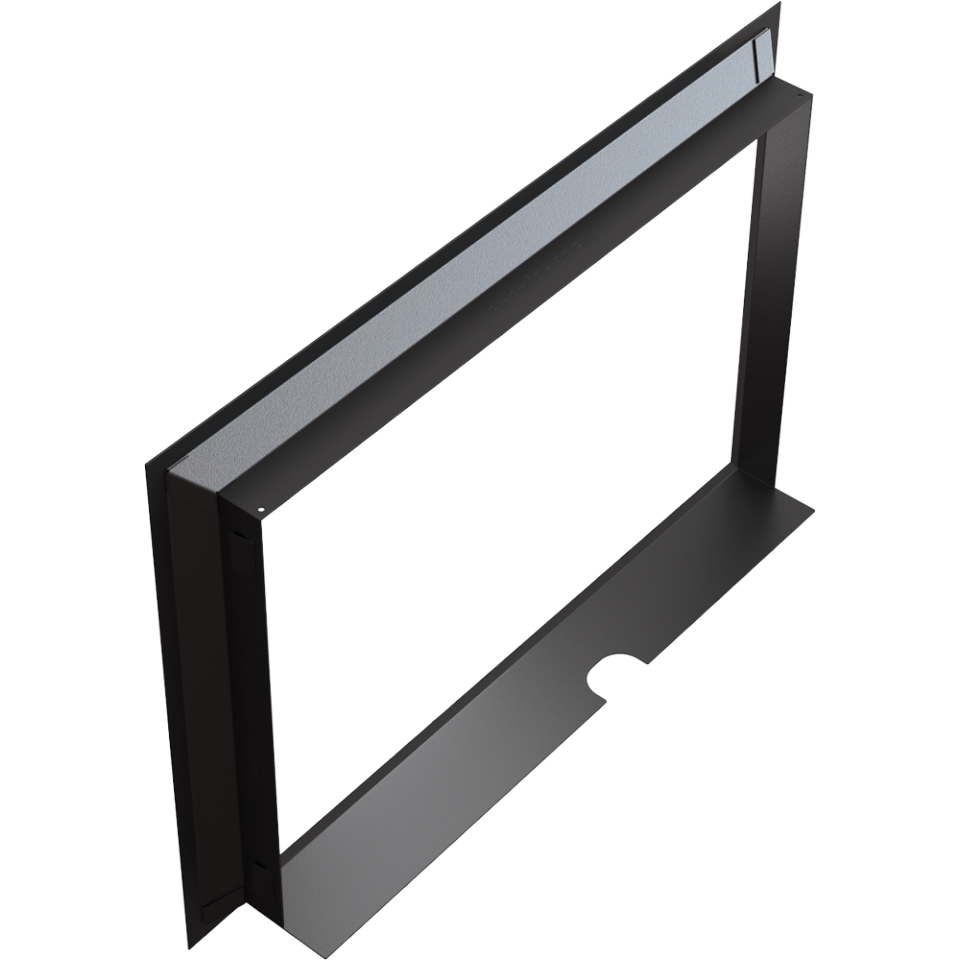 Kratki Stahlrahmen für MBO 15 Guillotine Kamineinsatz | BLENDA/MBO/G