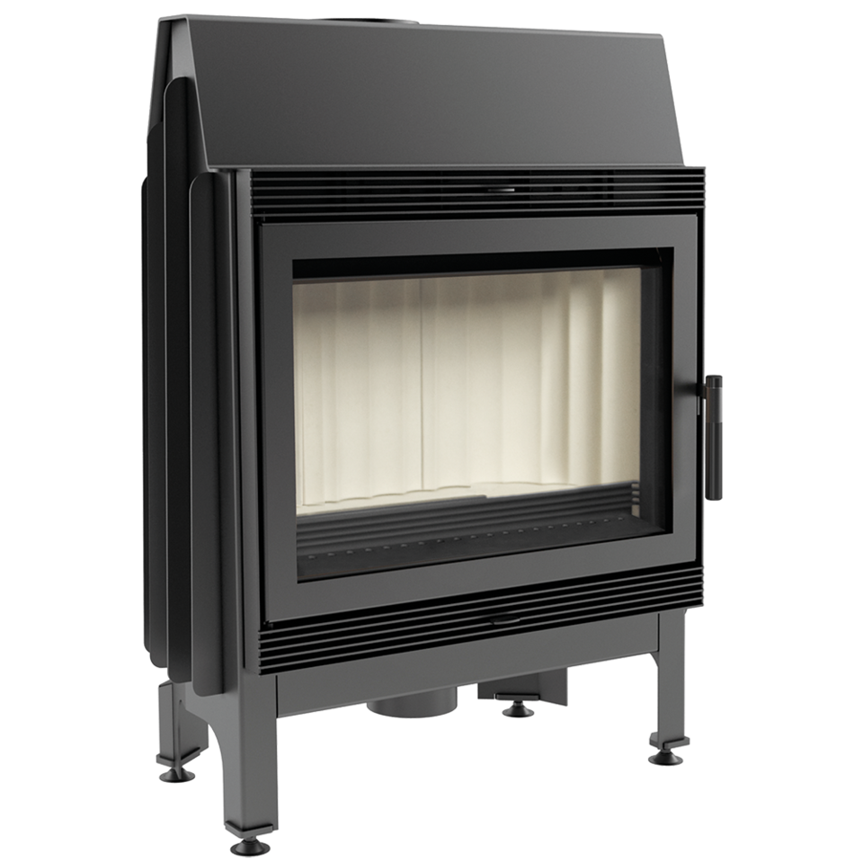 Kratki Kamineinsatz Blanka 12 | gerade Scheibe | 11 kW | BLANKA/670/570