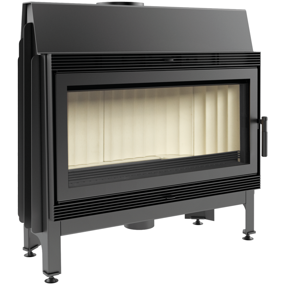 Kratki Kamineinsatz Blanka 14 | große Scheibe | 16 kW | BLANKA/910 