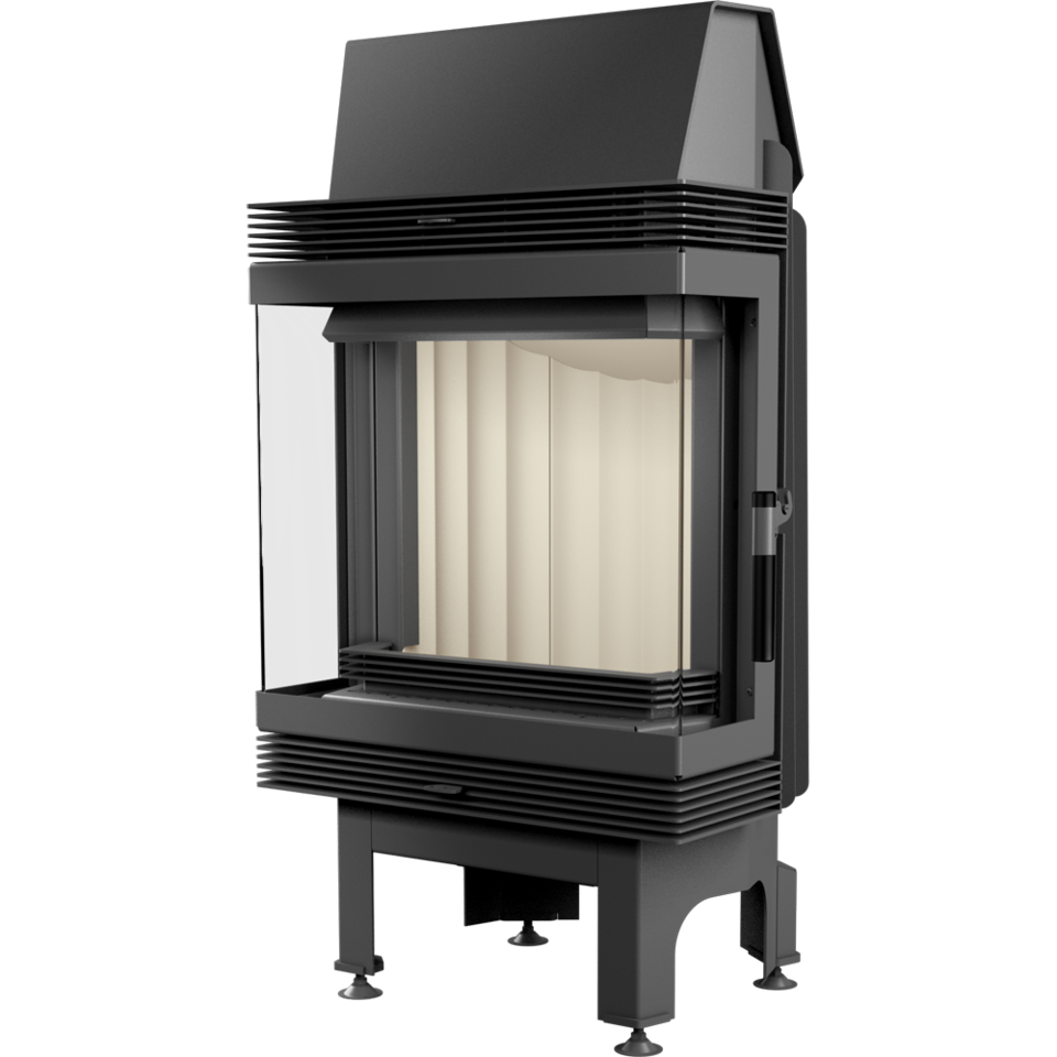 Kratki Kamineinsatz Blanka 8 | Eckscheibe li/re | 8 kW | BLANKA/LP/BS