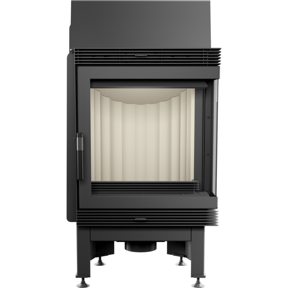 Kratki Kamineinsatz Blanka 8 | Eckscheibe rechts | 8 kW | BLANKA/P/BS