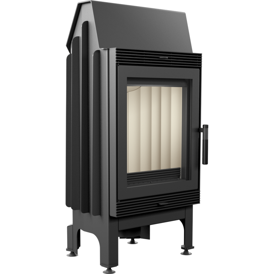 Kratki Kamineinsatz Blanka 8 | gerade Scheibe | 8 kW | BLANKA/PF