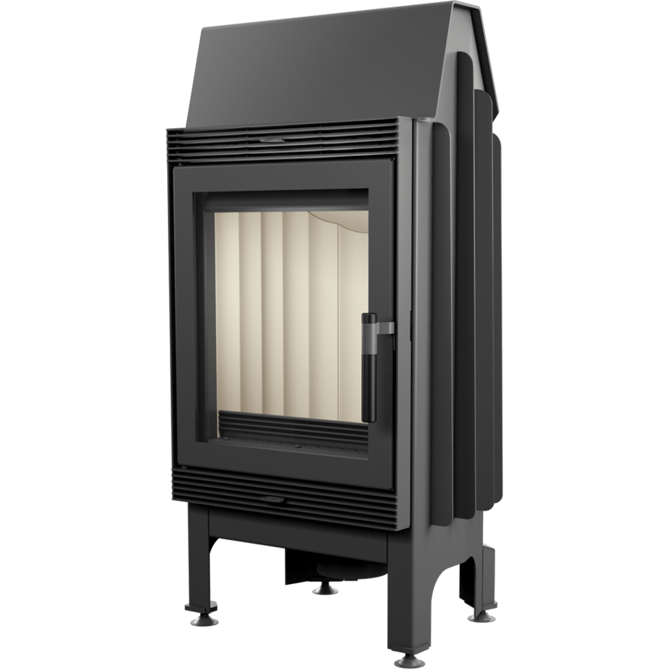 Kratki Kamineinsatz Blanka 8 | gerade Scheibe | 8 kW | BLANKA/PF