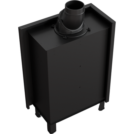 Kratki Kamineinsatz Lucy 12 Slim | Eckscheibe links | 8 kW 