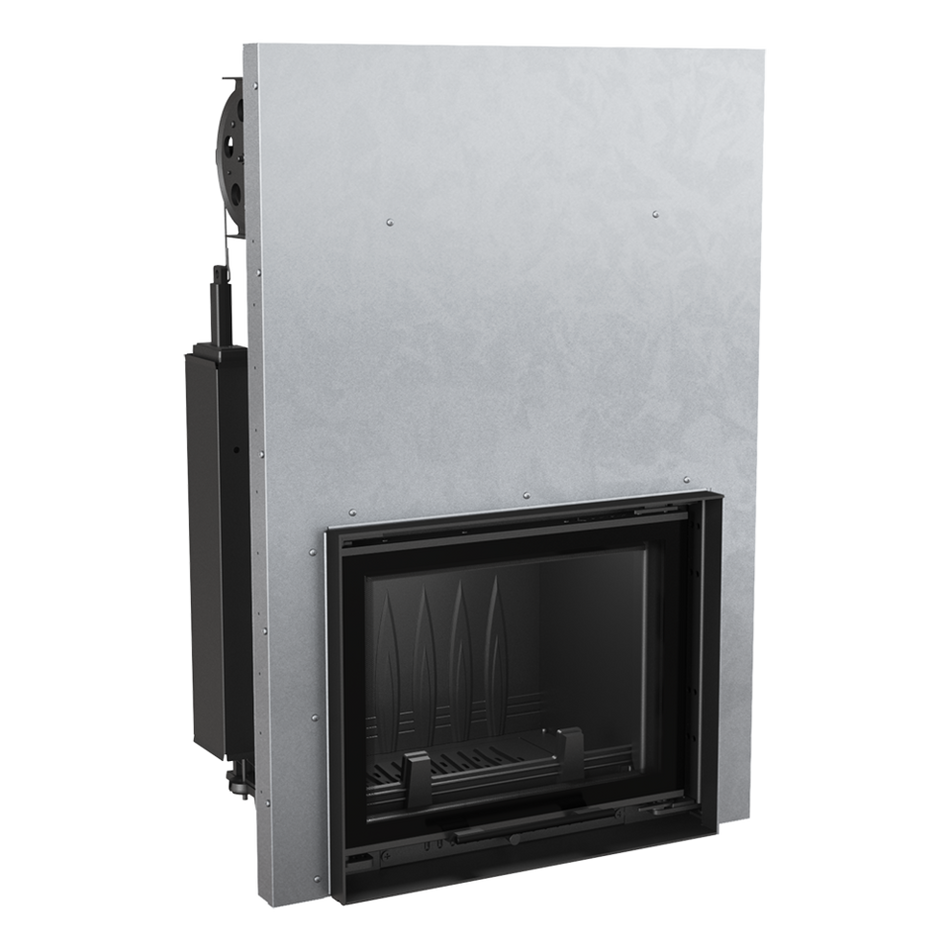 Kratki Kamineinsatz Maja 8 mit Schiebetür/Guillotine | klimaworld.com