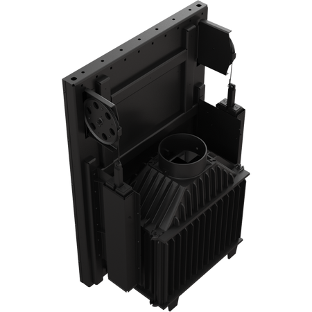 Kratki Kamineinsatz Maja 8 mit Schiebetür/Guillotine | klimaworld.com