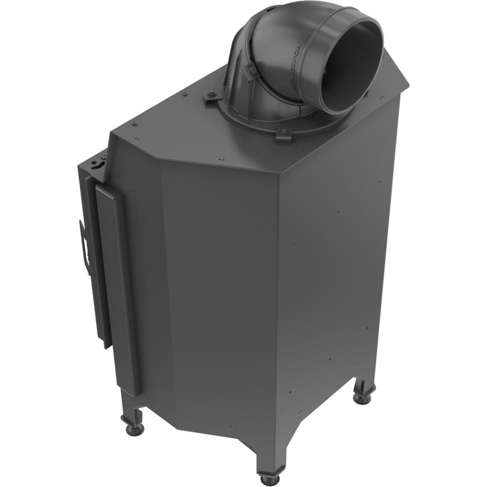 Kratki Kamineinsatz Nadia 10 | gerade Scheibe | Zubehör wählbar | 10 kW