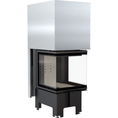 ThermoFlux Kamineinsatz TFA8-HLRF 50/50 | 3-seitig, Guillotine | 8 kW ➔ www.klimaworld.com
