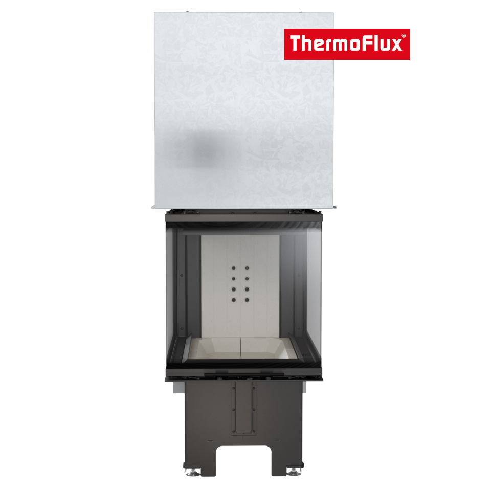 ThermoFlux Kamineinsatz TFB1-HLRF 50/70 | 3-seitig, Guillotine | 11 kW