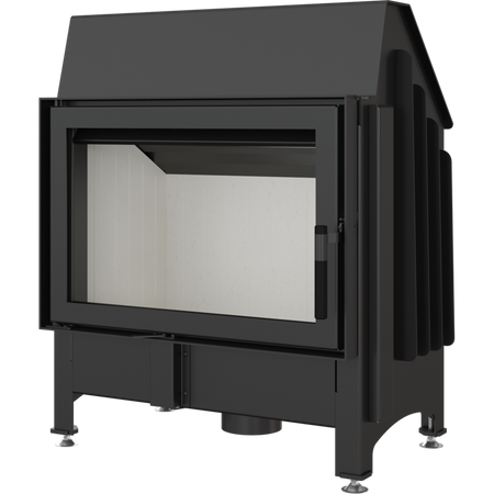 Kratki Kamineinsatz ZIBI 12 | gerade Scheibe | 11 kW | ZIBI/PF