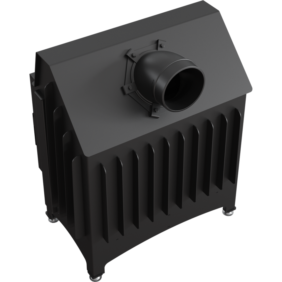 Kratki Kamineinsatz ZIBI 12 | gerade Scheibe | 11 kW | ZIBI/PF