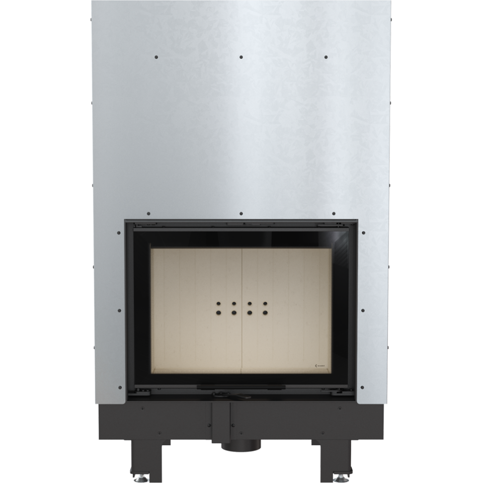 Kratki wasserführender Kamineinsatz MBM PW 10 | 12 kW | Guillotine
klimaworld.com