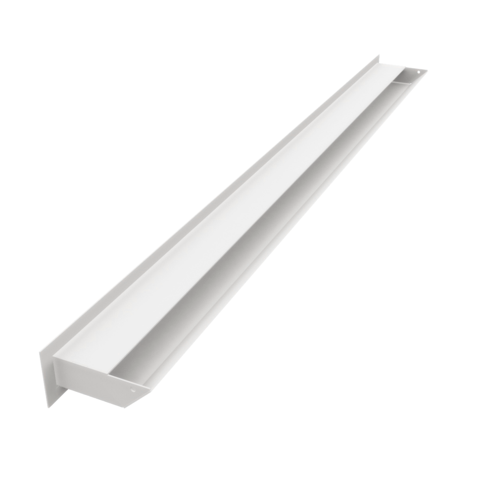 Kratki Lüftungsgitter 45S | 60x1000x96,5 mm | weiß 