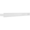 #Kratki Lüftungsgitter | 60x800x98mm | weiß | LUFT/6/80/B