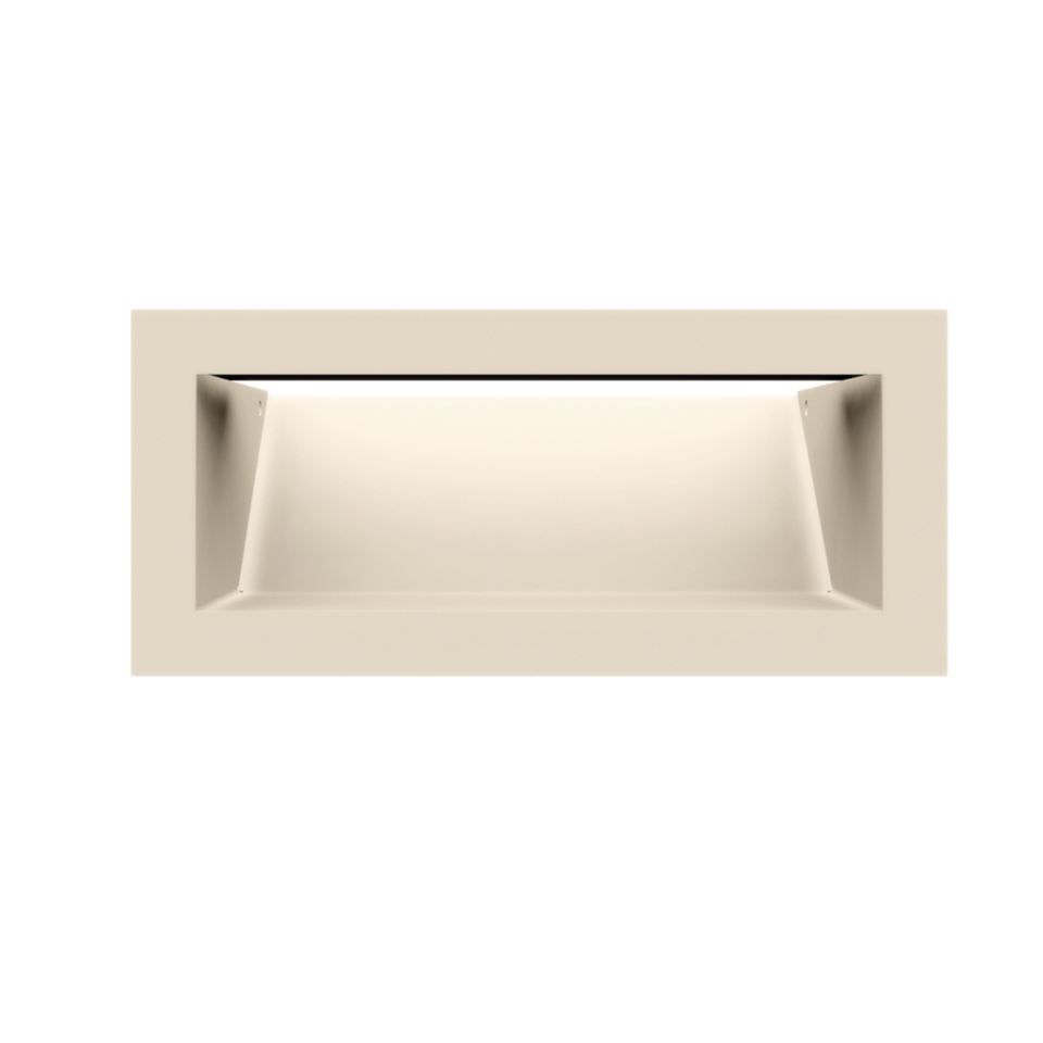 Kratki Lüftungsgitter - LUFT/9/40/45S/K - creme