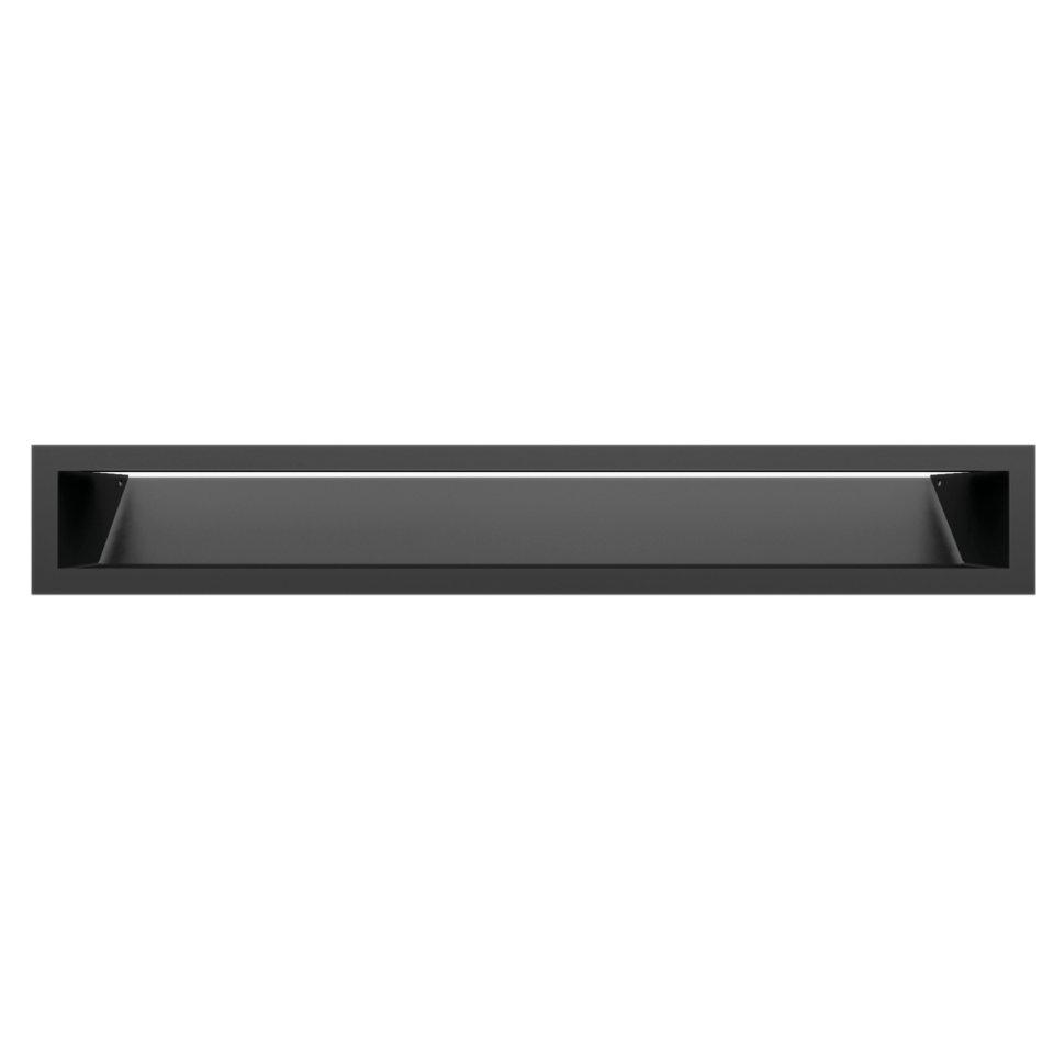 Kratki Lüftungsgitter - LUFT/9/60/45S/C - schwarz