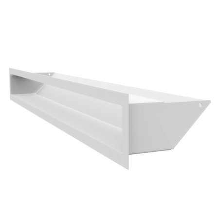 Kratki Lüftungsgitter 45S | 90x800x126,5 mm | weiß