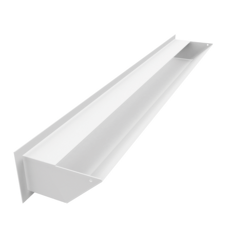 Kratki Lüftungsgitter 45S | 90x800x126,5 mm | weiß