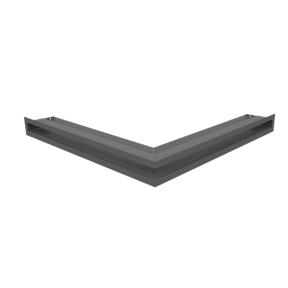 Kratki Eckluftleiste - LUFT/NS/60/45S/G - graphit