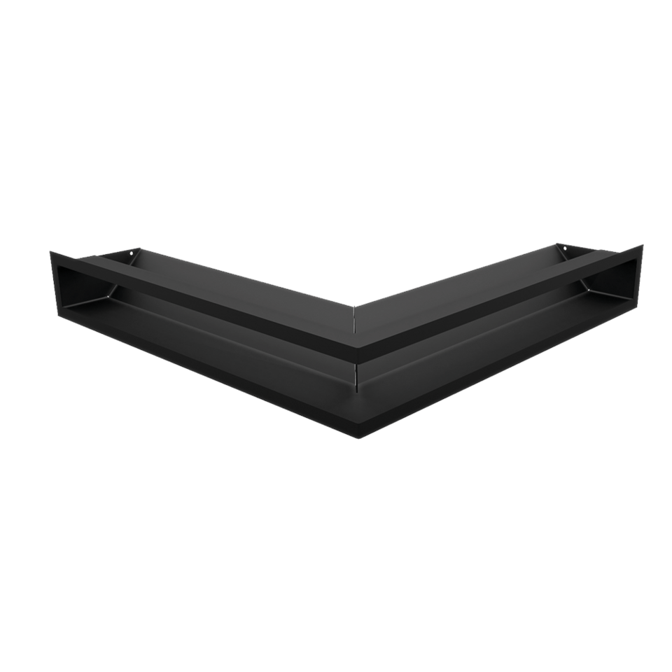 Kratki Eckluftleiste - LUFT/NS/90/45S/C - schwarz