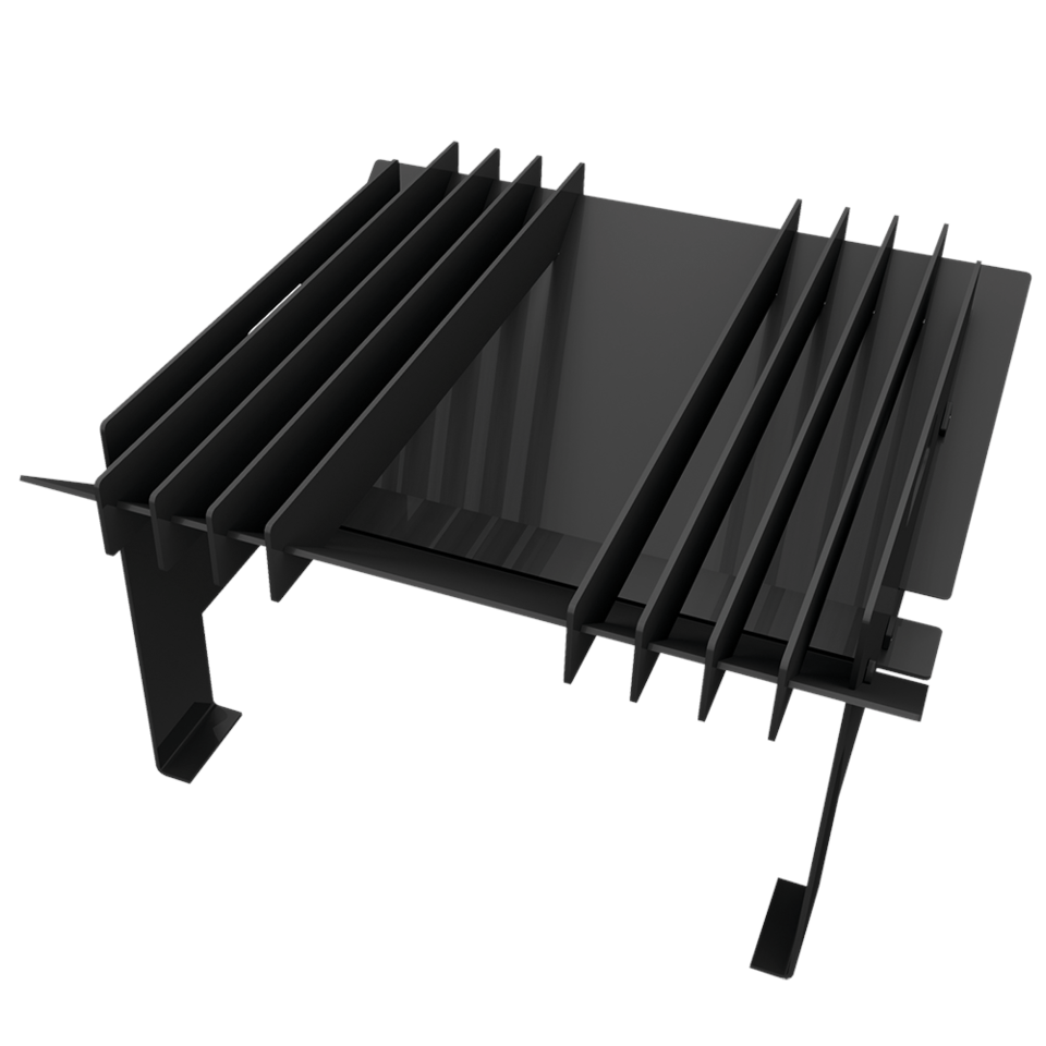 Kratki Feuerschale Gamela | 580x580x325 mm | Stahl | FIRE/GAMELA