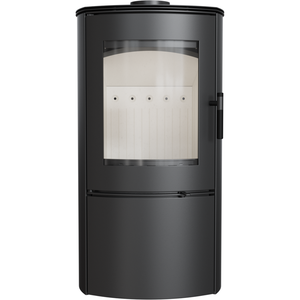 Kratki Kaminofen Falcon 9 | gebogene Scheibe | 10 KW | FALCON