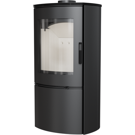 Kratki Kaminofen Falcon 9 | gebogene Scheibe | 10 KW | FALCON