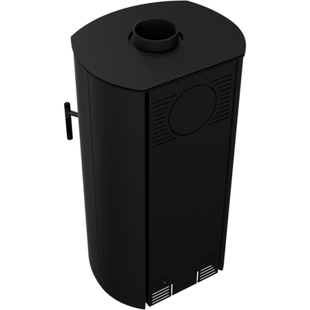 Kratki Kaminofen Falcon 9 | gebogene Scheibe | 10 KW | FALCON