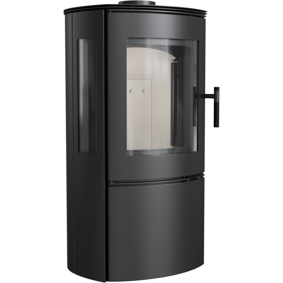 Kratki Kaminofen Falcon 9 View | 3-seitig | 10 KW | FALCON/VIEW ➔ www.klimaworld.com