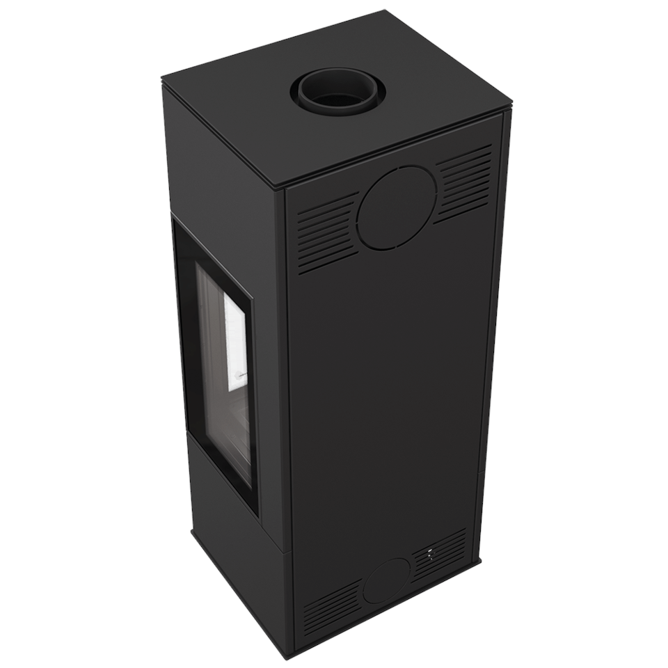 Kratki Kaminofen Thor 8 | Eckkamin - 3-seitig | 8 kW | THOR/VIEW