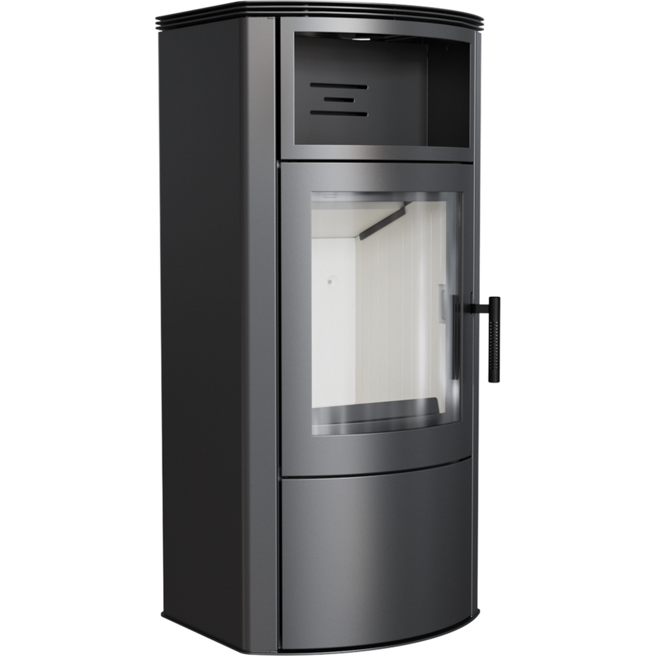 Kratki Kaminofen Koza Titan | mit Warmhaltefach | 11 kW | KOZA/TITAN ➔ www.klimaworld.com