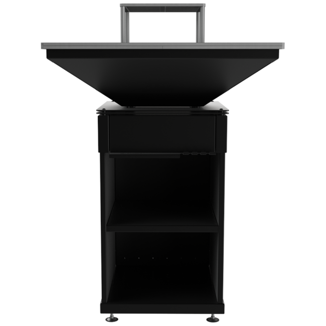 Kratki Grill / Feuerstelle Quadrum | vertikal| QUADRUM/BBQ/V