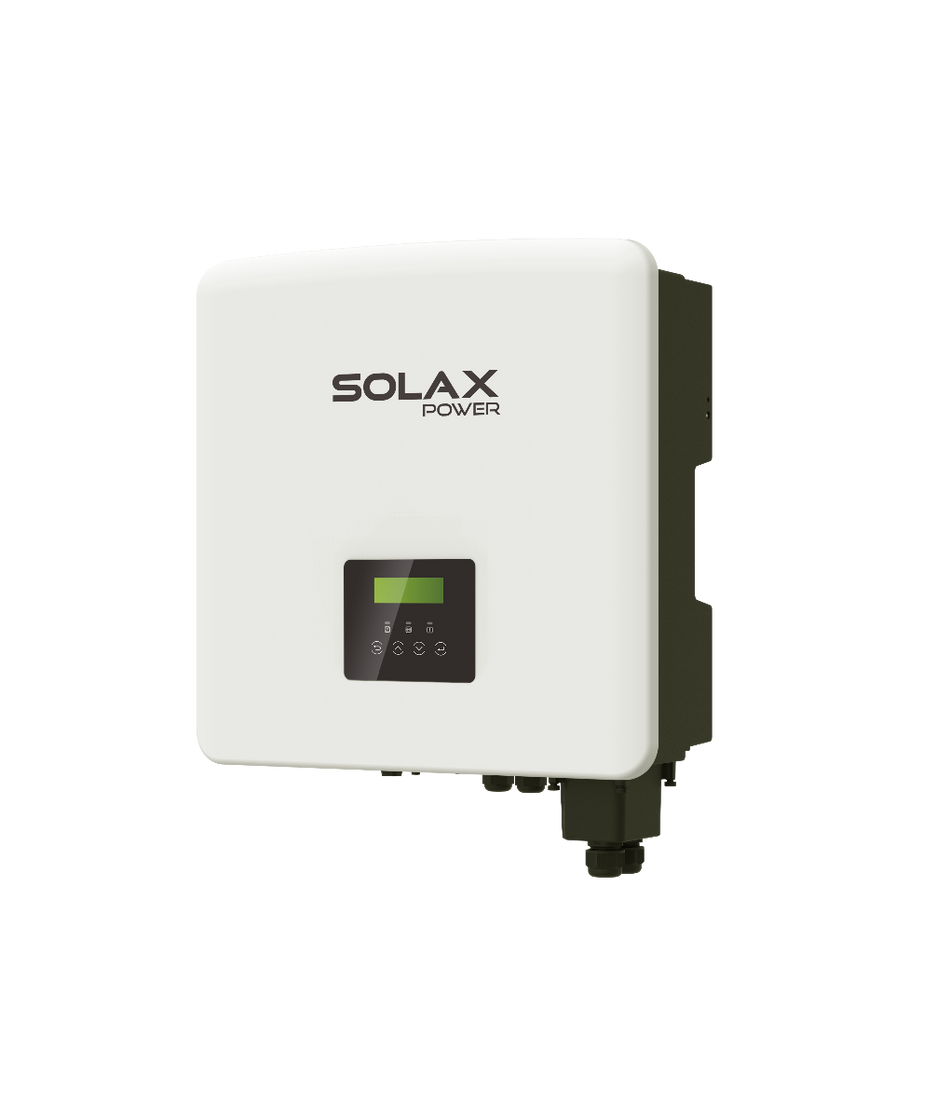 SolaX X3 FIT Wechselrichter in Weiss, Ansicht seitlich | klimaworld.com