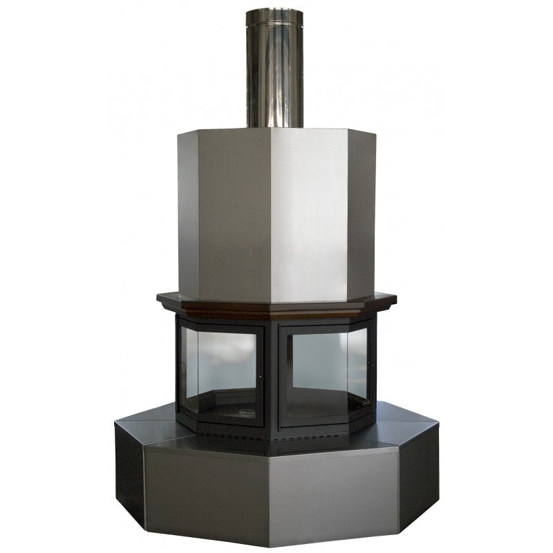 Warmluft-Kamineinsatz X 3800