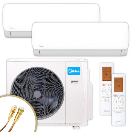 MIDEA Multisplit Klimaanlage Set Xtreme Save Lite | 2,8 kW + 3,6 kW | klimaworld.com