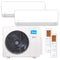 MIDEA Multisplit Klimaanlage Set | XTREME SAVE LITE | 2,8 kW + 3,6 kW